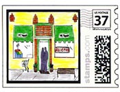 S.A. woman creates postage stamp