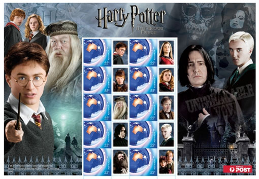 The magic of Harry Potter is celebrated at Australia Post