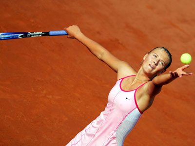 Maria Sharapova: Stamp collector