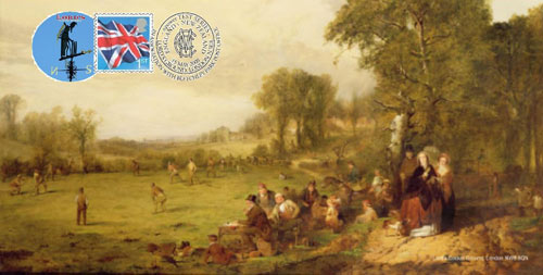 Special stamp for England v New Zealand Test