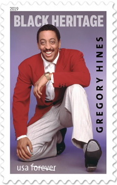 Gregory Hines is honored with a special stamp by USPS