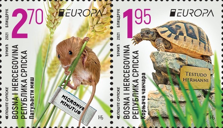 Post of Srpska introduced two special Europa 2021 stamps!