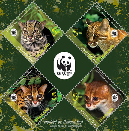 WWF postage stamps by Thailand