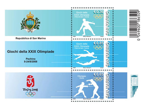 San Marino: The Olympic Games In Beijing