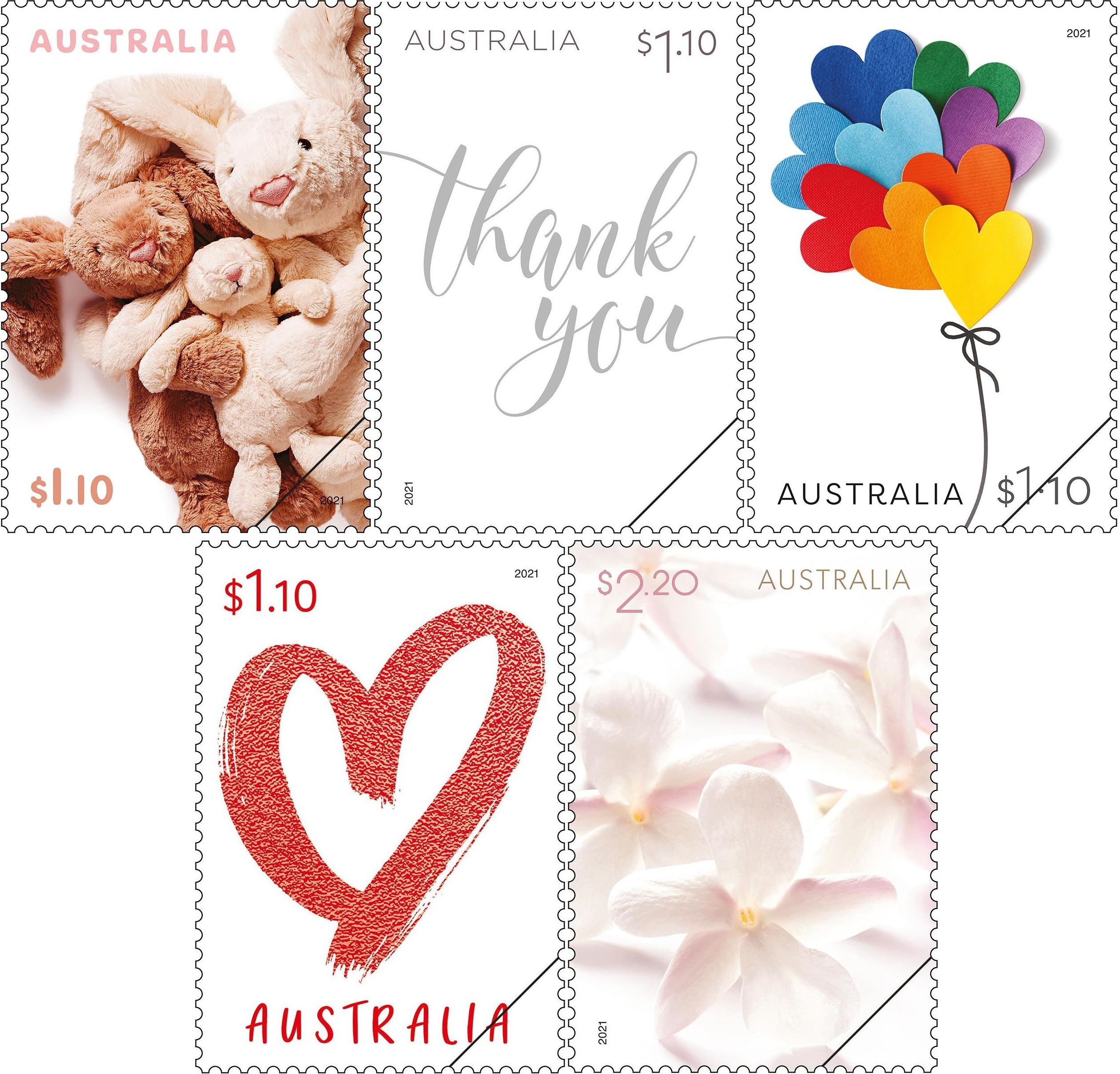 Memorable moments – five lovely stamps issued by Australia Post!