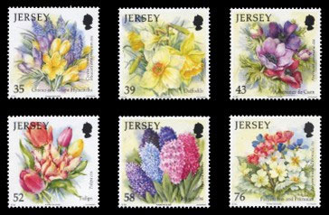 'Spring Flowers' series from Jersey