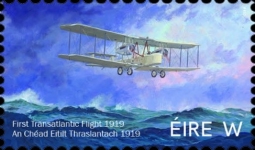 100 years since the first transatlantic flight marked with an Irish stamp!