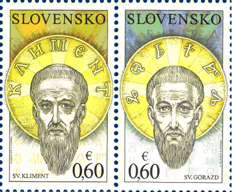 Slovak Saints on stamps