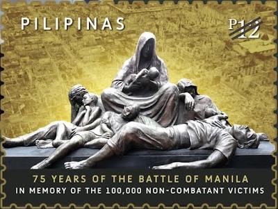 PHLPost marks 75th Anniversary of the Battle of Manila with a stamp!