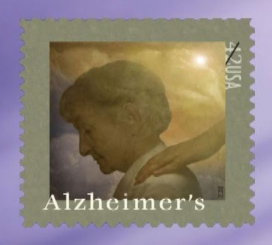 New postage stamp raises Alzheimer's awareness