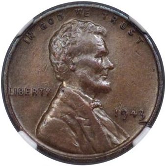 Accidentally found 1943 copper Lincoln cent is to reach $1.7 million at auction