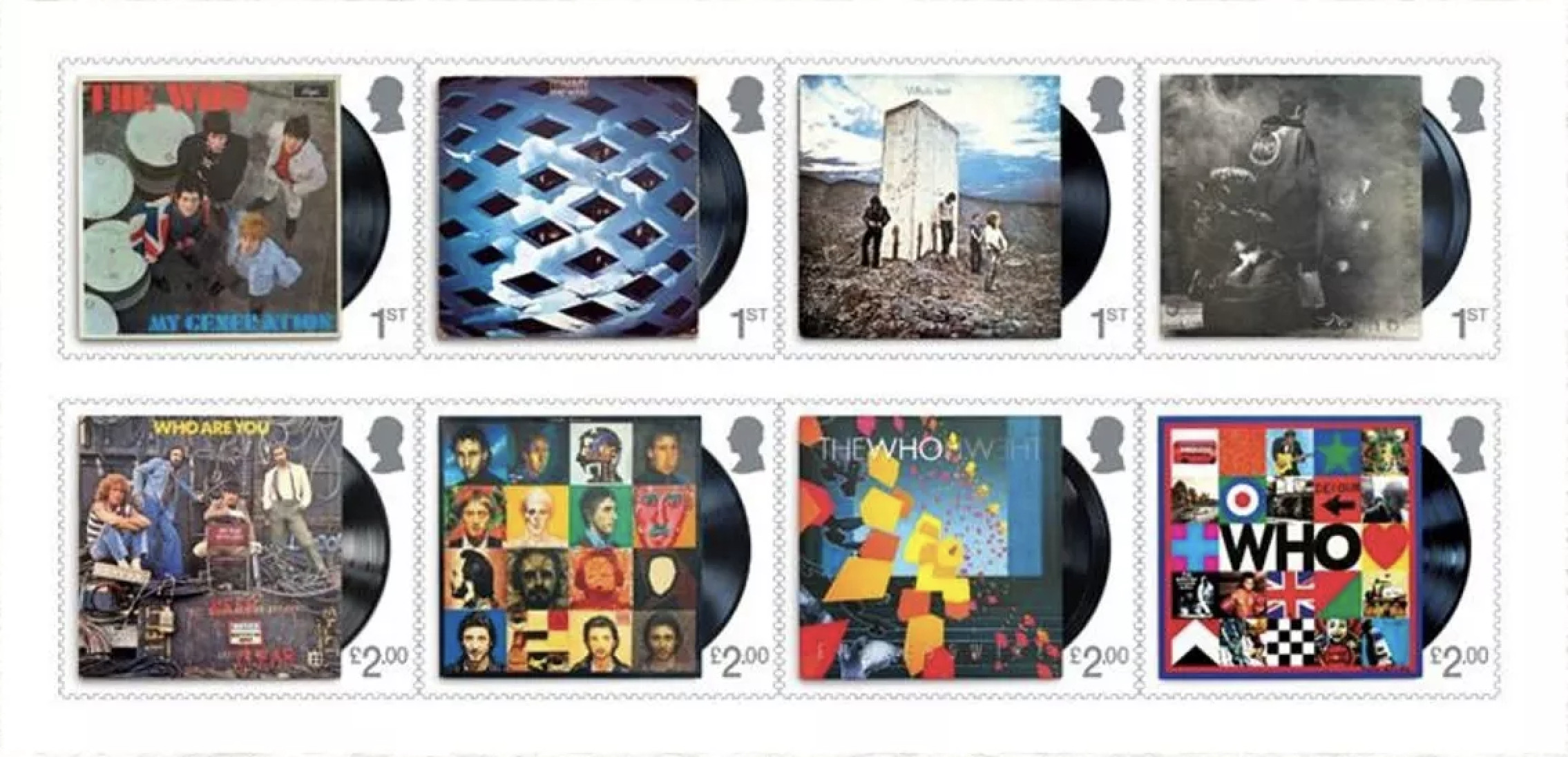 Royal Mail Releases New Stamps Celebrating The Who