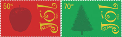 Iceland: Christmas Stamps