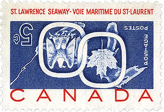 St. Lawrence Seaway invert, 1959