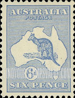 FindYourStampsValue: Kangaroo and Map