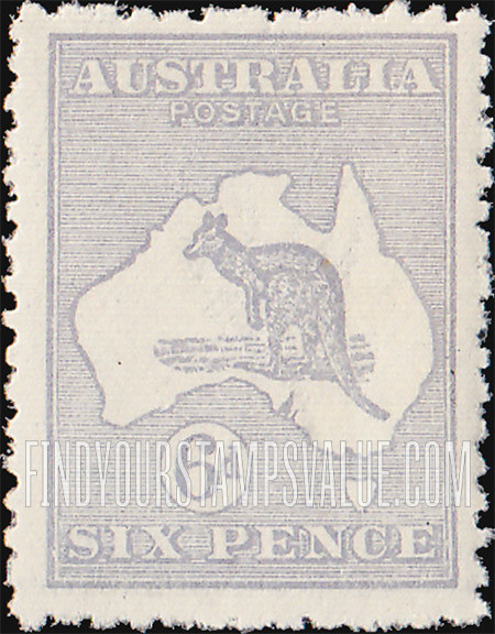 FindYourStampsValue: Kangaroo and Map