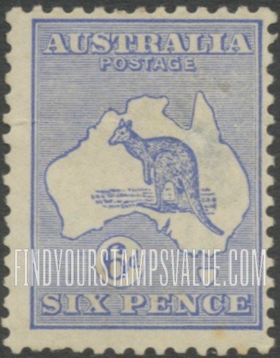 FindYourStampsValue: Kangaroo and Map