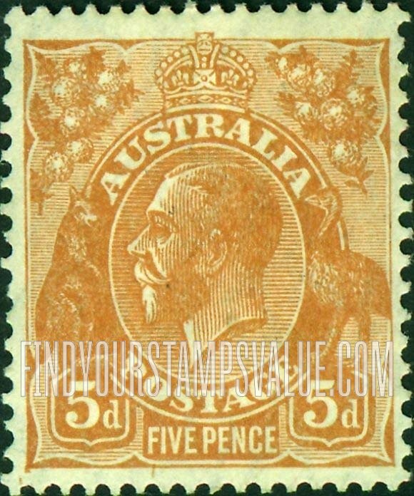 FindYourStampsValue: King George V