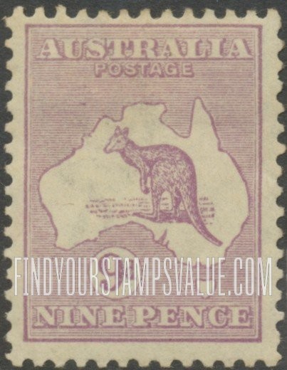FindYourStampsValue: Kangaroo and Map