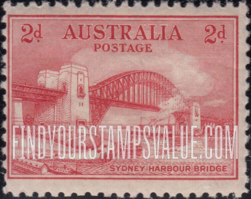 FindYourStampsValue: Sydney Harbor Bridge