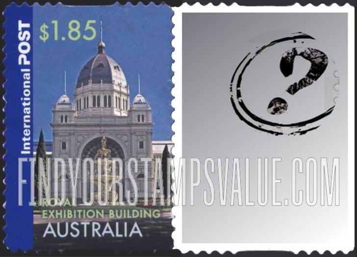 FindYourStampsValue: Royal Exhibition Building: Types of 2006 With Personalized Photo at Right Like Type