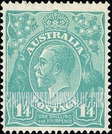 FindYourStampsValue: King George V