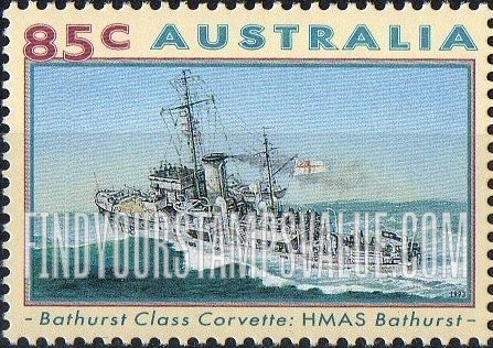 World War II Ships: Corvette HMAS Bathurst