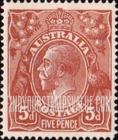 FindYourStampsValue: King George V