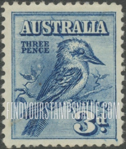 Kookaburra (Kingfisher): Melbourne Exhibition Issue, Type of 1914