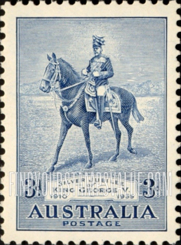 George V on His Charger “Anzac”