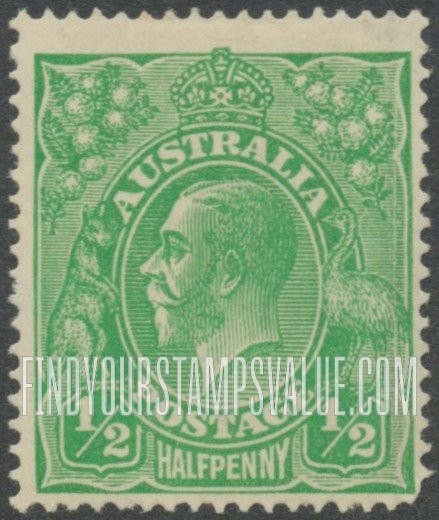 FindYourStampsValue: King George V