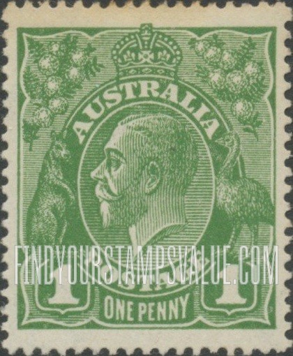 FindYourStampsValue: King George V