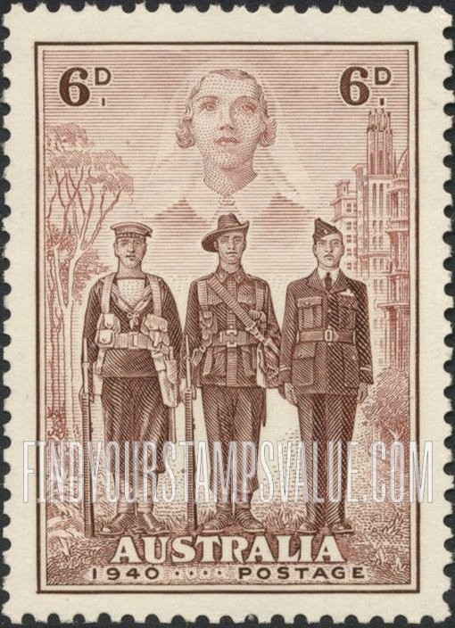 FindYourStampsValue: Nurse, Sailor, Soldier and Aviator