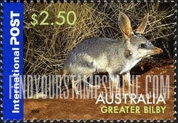 FindYourStampsValue: Animals: Greater bilby