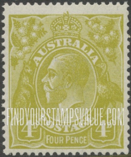 FindYourStampsValue: King George V