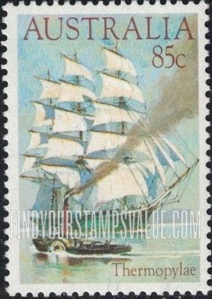 Clipper Ships: Thermopylae, 1868, vertical