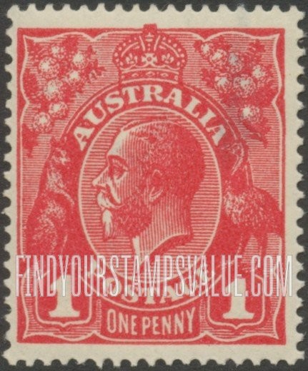 FindYourStampsValue: King George V