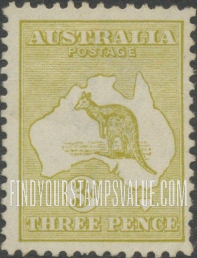 FindYourStampsValue: Kangaroo and Map