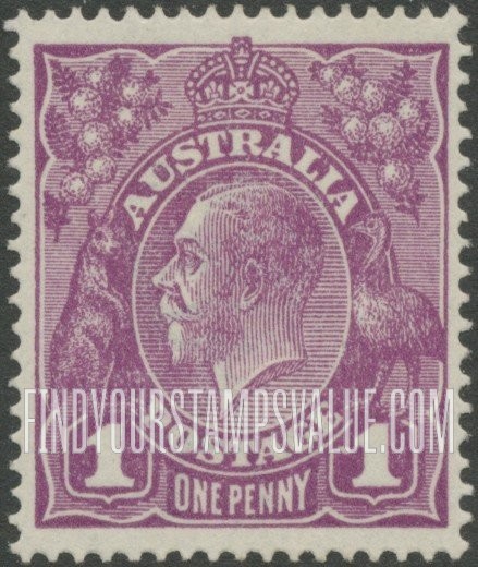 FindYourStampsValue: King George V