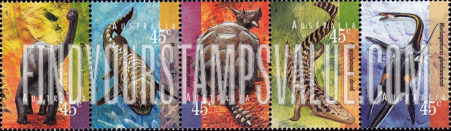 FindYourStampsValue: Prehistoric Animals