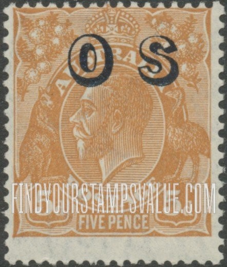 FindYourStampsValue: OFFICIAL - King George V: On Regular Issues of 1928-1932