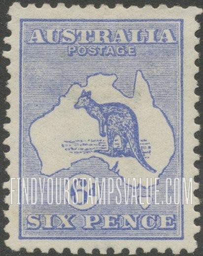 FindYourStampsValue: Kangaroo and Map