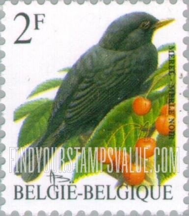 FindYourStampsValue: Bird: Merle noir