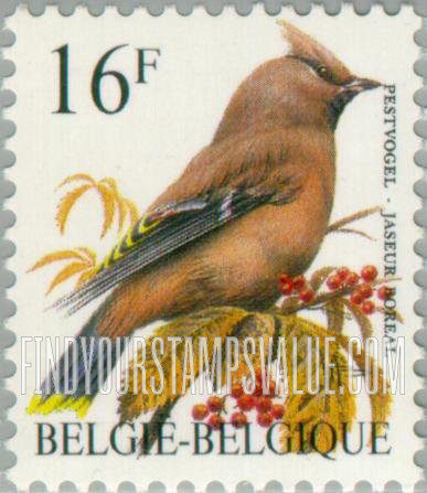 FindYourStampsValue: Bird: Jaseur boreal