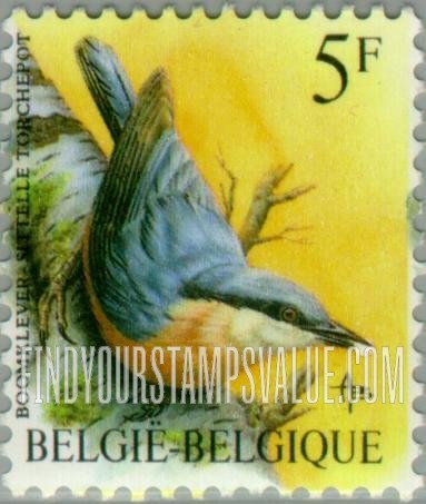 FindYourStampsValue: Birds: Sittele torchepot