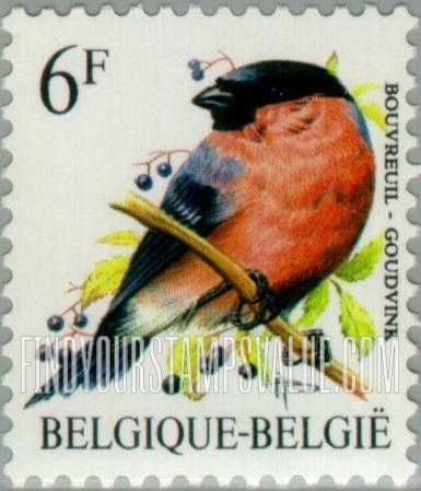 FindYourStampsValue: Birds: Bouvreuil