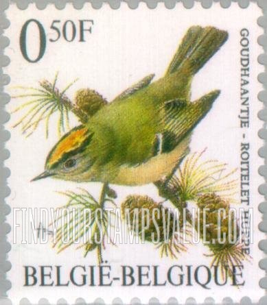 FindYourStampsValue: Birds: Roitelet huppe