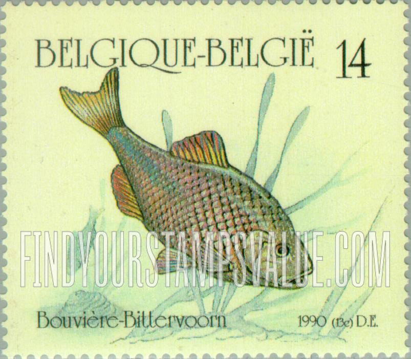 FindYourStampsValue: Fish: Bitterling (Bouviere)
