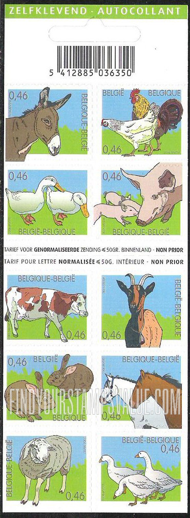 FindYourStampsValue: Farm Animals