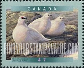 Bird Type of 1996: Rock ptarmigan